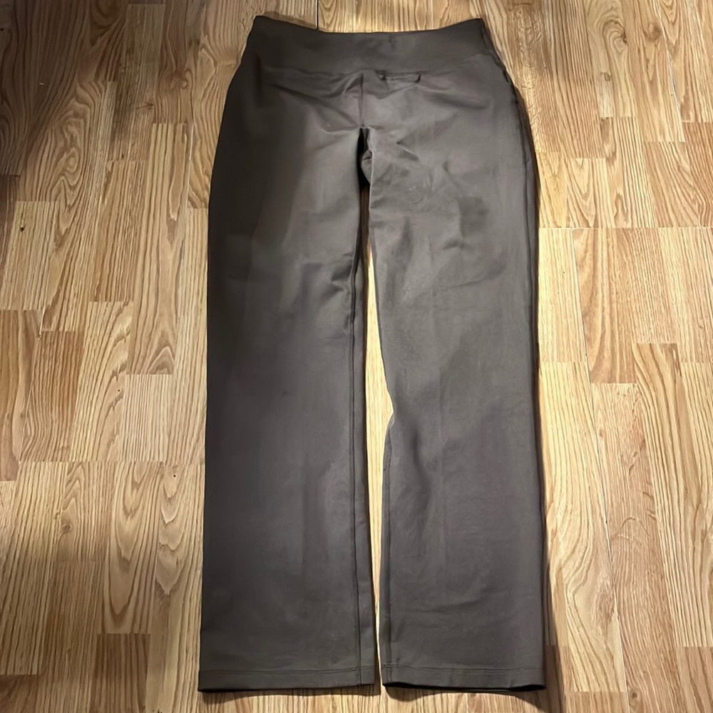 LANDS' END Women's Active Yoga pants, size M (10-12) Wide Waistband, Pull-on
